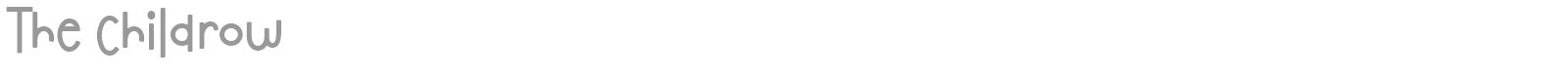 The Childrow font preview